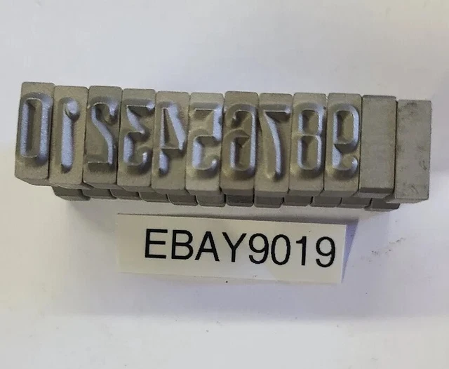 Hilti Marking Characters X-MC S 5.6/10 Direct Fastening DX462 New! SET 0-9