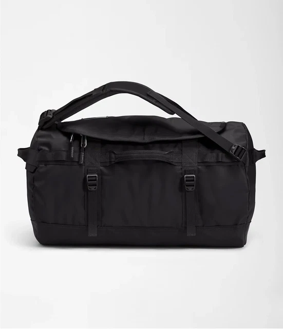 North Face Base Camp Duffel S / 50L TNF Black Backpack 13”x21” NEW
