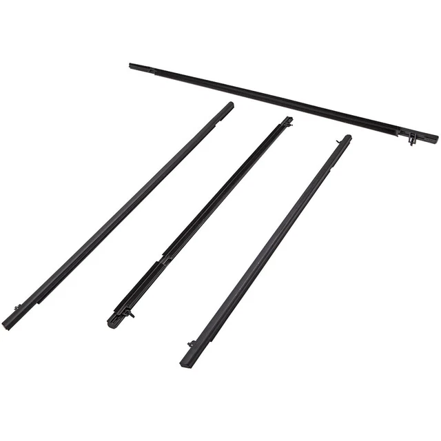 4x Car Weather Strips Window Moulding Trims Seal Belt For Honda Civic 2010 2011
