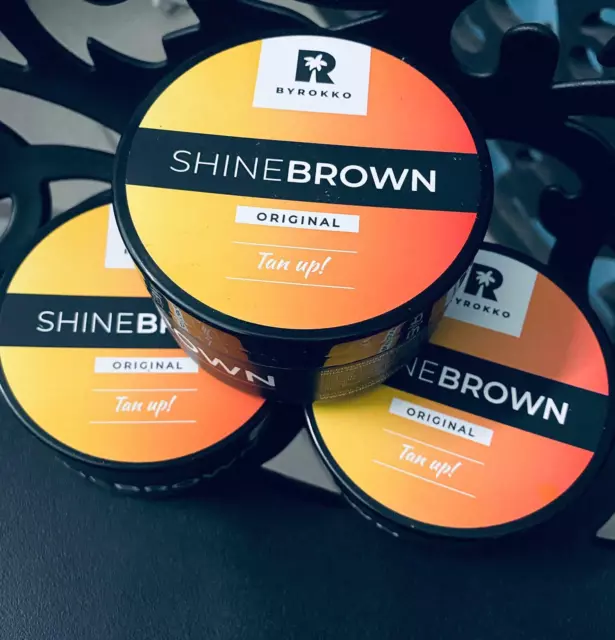 Byrokko Shine Brown  Premium Tan-Boosting Cream (190 Ml)