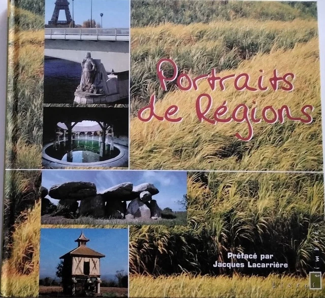 Le livre des timbres portraits de regions n° 2 avec timbres 2003