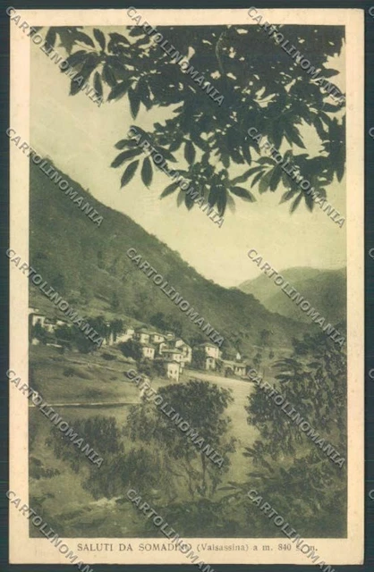 Lecco Casargo Somadino Saluti da cartolina LQ4783