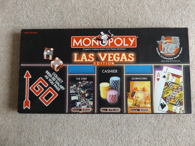 Monopoly Las Vegas Edition 2000 Board Game Complete £19.99 - Picclick Uk