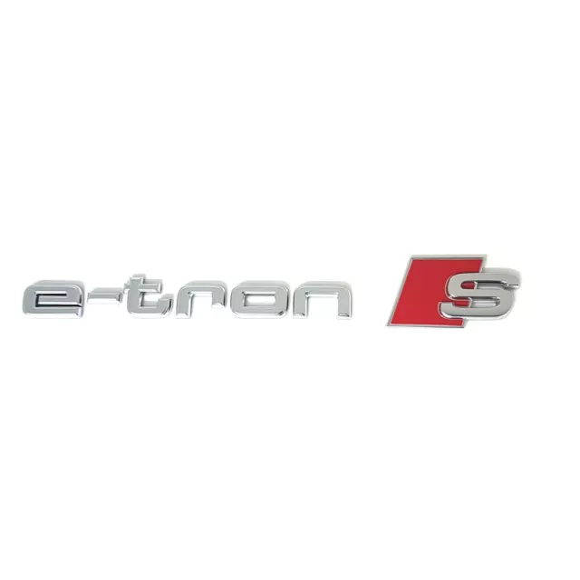 ORIGINAL AUDI SCHRIFTZUG e-tron S Emblem Logo Aufkleber Tuning 4KE8537353Q7  EUR 45,90 - PicClick DE
