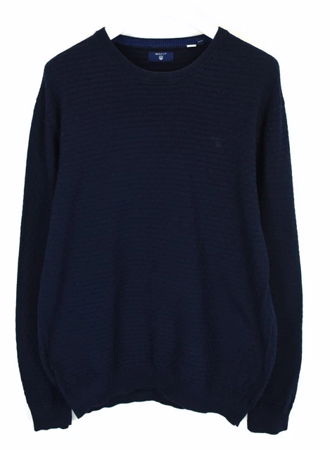 Gant Maglione Uomo ~ XL Canestro Maglia Manica Lunga Girocollo