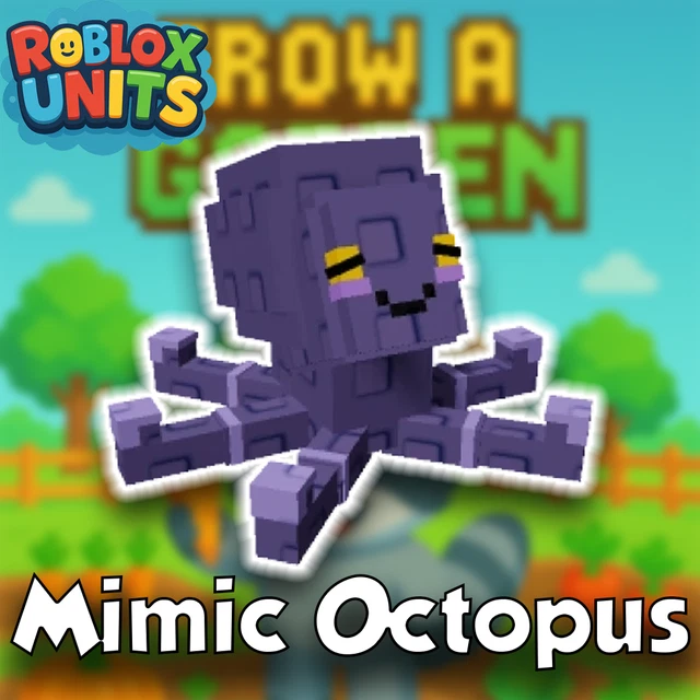 Roblox - Grow A Garden Mimic Octopus - Codice/Account? Più Economico Consegna Veloce - Foto 4