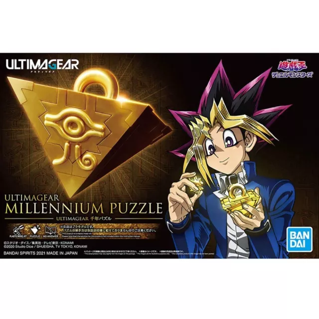 Yugioh ULTIMAGEAR MILLENNIUM PUZZLE Bandai - 3D - Neu & OVP Plastic Model