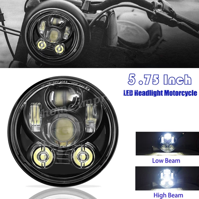 2PCS 5.75 Headlight Hi Lo Turn Signal DRL For Honda Rebel