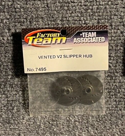 Team Associated Vented V2 Slipper Hub Set for B4/T4/SC1, ASC7495