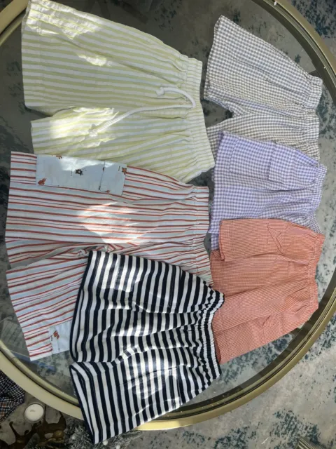 Lot Of Size 2 Shorts Zuccini Hannah Kate Shrimp Grits 6 Pair EUC Summer