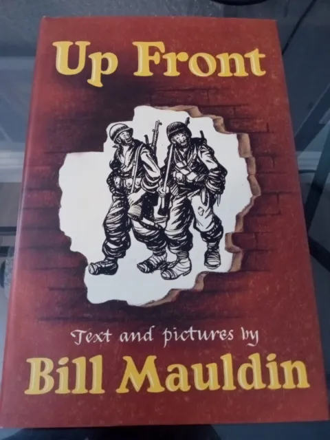 RARE Up Front Text and Pictures by Bill Mauldin | Henry Holt HARDCOVER