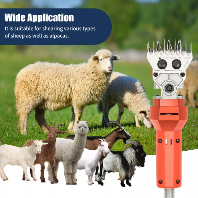 Electric Goat Sheep Shears Wool Clipper Grooming Shearing Machine Flexible Shaft