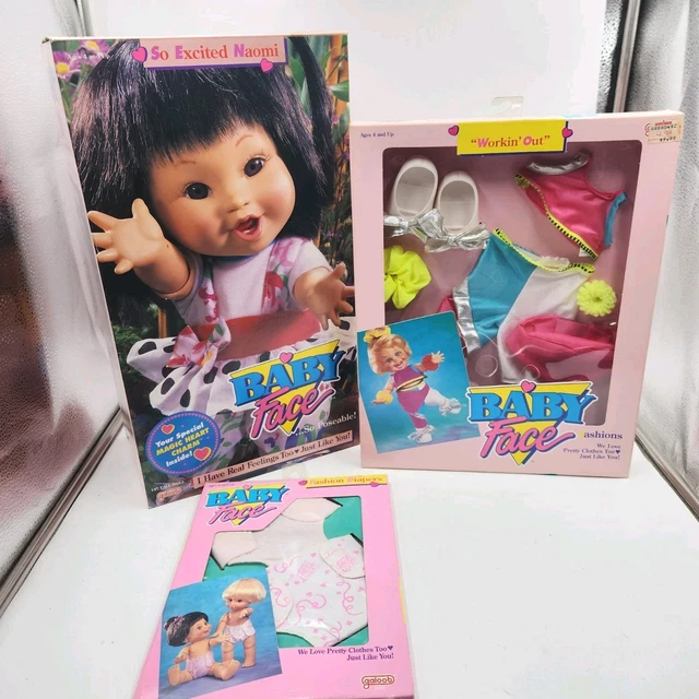Poupée Galoob Baby Face So Sweet Marcy - COMPLÈTE - Occasion