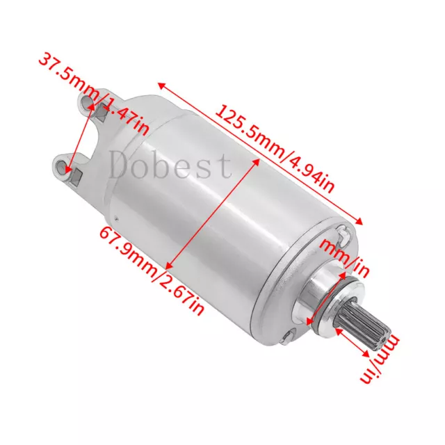 STARTER Motor for Triumph Speed Triple 955/1050 Tiger 955i Daytona 955i T1310605 2