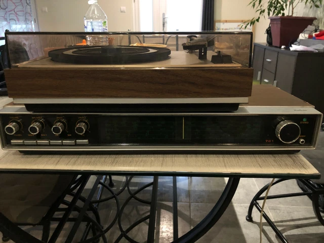 Vendredi ivre Tout droit tourne disque radiola vintage Majeur pétrole Kilauea Mo