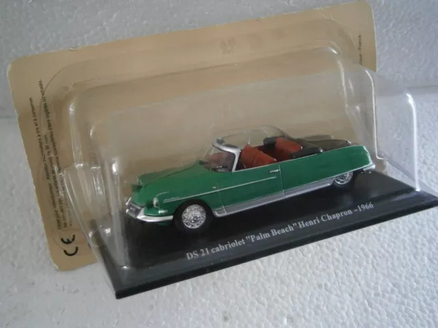 Voiture Citroen Ds 21 Cabriolet - Henri Chapron (1966) Universal Hobbies 1/43