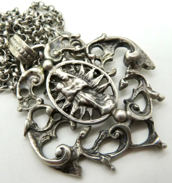 Blachian 835 Silber Kette Halskette (o)