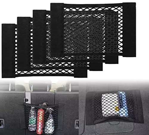 100x60cm Kofferraum-Gepäcknetz, elastisches Nylon-Festgepäcknetz, Netz für  Universal Auto-Gepäcknetz, Kofferraum