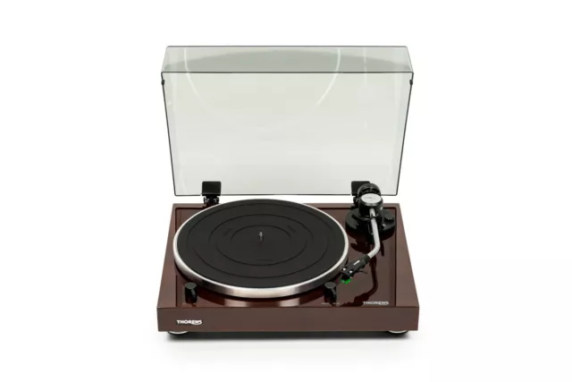 Thorens TD 204 Plattenspieler mit MM Phono Vorstufe hochglanz Walnuss (UVP:799€)