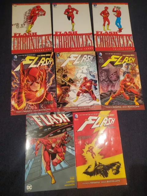 The Flash Tpb Lot