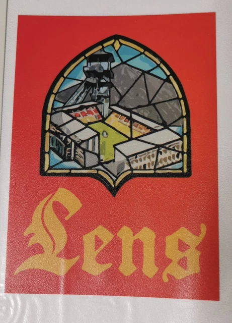 Autocollants North Devils Lens - Stickers RCL Ultras RC Lens Sang Et Or RT94 - Pour Supporters Passionnés