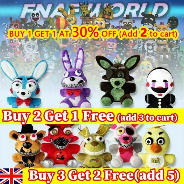 14cm / 25cm Five Nights At Freddy's FNAF Plush Toy Freddy Foxy Bonnie Chica Stuffed  Animal Dolls for Kids figure Toys - Price history & Review, AliExpress  Seller - Sunny Wonderland