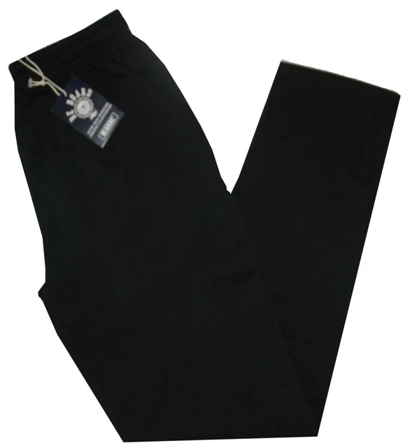 PANTALONE UOMO FELPA tuta invernale taglie S M L XL XXL 3XL  Nero  Be Board