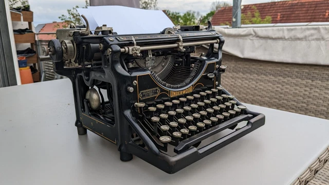 Underwood No.3 Schreibmaschine *fast 100 Jahre alt*