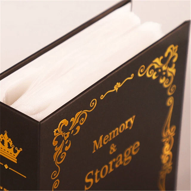 Custodia per album fotografici vintage archiviazione scrapbooking custodia per immagini foto Al x*