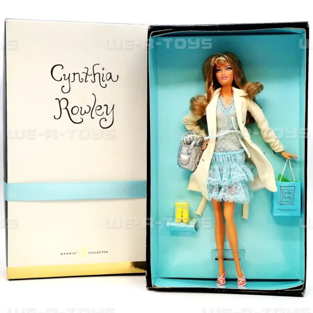 BARBIE CYNTHIA ROWLEY Gold Label Collector Edition Doll 2004 Mattel # ...