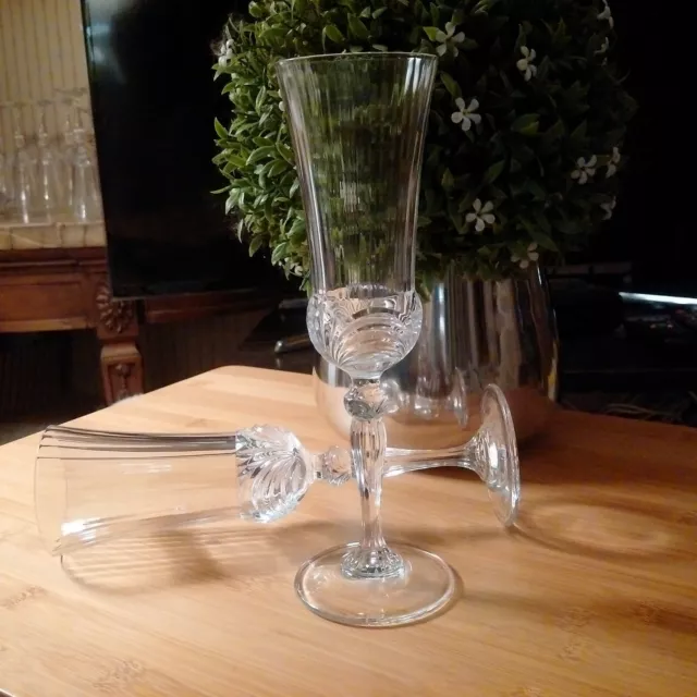 Vintage Servizio di 6 Bicchieri a Calice da Champagne Flutes Elisabeth - 135 ML