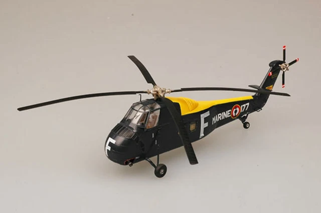 Easy Model 1/72 France Navy UH-34 CHOCTAW Helicopter Plastic Model #37013