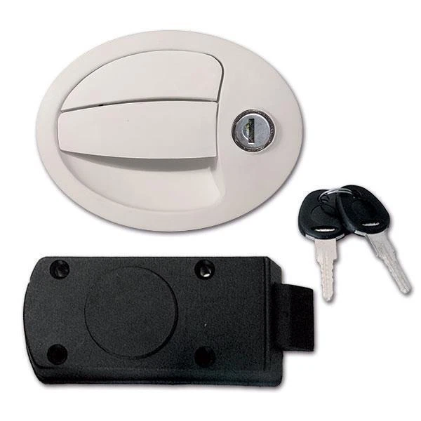 FAP Wohnmobil Eingangsschloss 1033 Komplett - Mit Zylinder Und 2 Schlüsseln