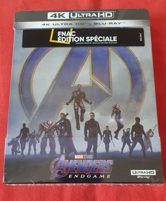 Avengers Endgame Steelbook Edition Spéciale Fnac Blu-ray 4K Ultra HD