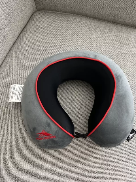 Travel Neck Pillow Sleeping Memory Cushion Airplane Head Rest High Sierra Unisex