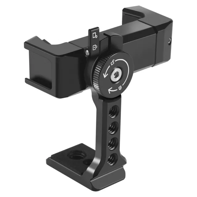 Smartphone Tripod Mount Adapter Universal Phone Clip Holder 360 Rotation