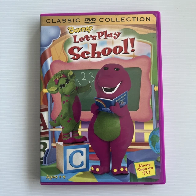 BARNEY DVD LETS Play School - Region 1 USA 🇺🇸 IMPORT $12.95 - PicClick AU