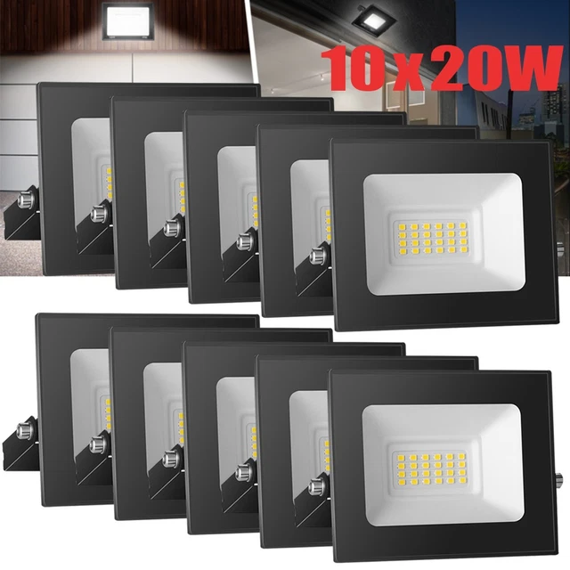 12V 1W Mini LED Einbauleuchten IP65 – 6er Set, Wählbarer Abstrahlwinkel, Warmweiß/kaltweiß
