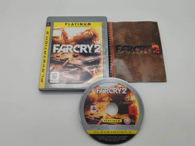Far Cry 2 PS3 Sony Playstation 3 Completo PAL Italiano Platinum Ottimo