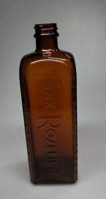 Antique Bottle Fink-Roselieve Picture Developing Liquid Great used Condition