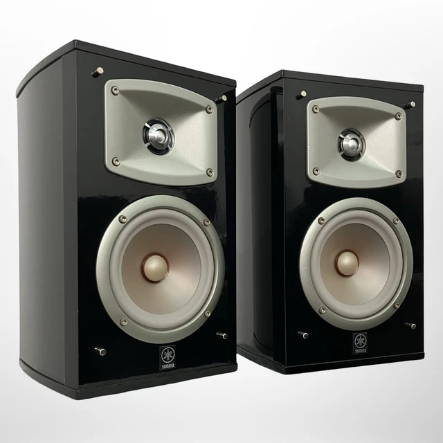 PAIR YAMAHA NS333 Bookshelf Surround Stereo Speakers Hifi Home Theatre