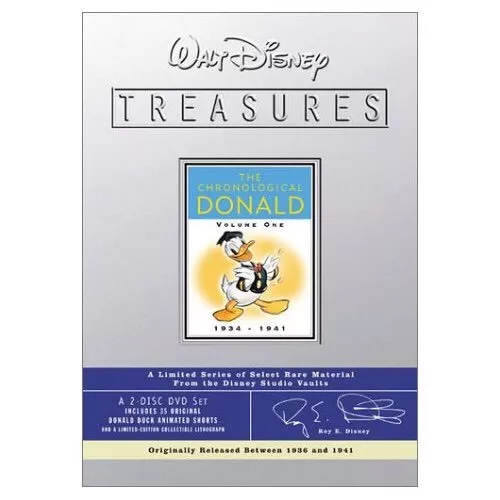 Walt Disney Treasures DVD: The Chronological Donald Vol 1 - Sealed Collector Tin