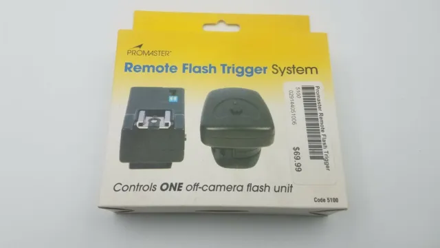 Sistema de disparo de flash remoto Promaster