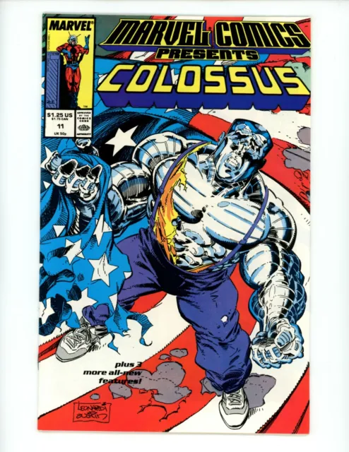 Marvel Comics Presents #11 1989 NM Gods Country Colossus Comic Ann Nocenti