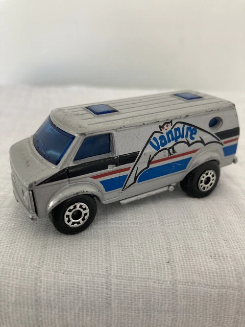 VINTAGE MATCHBOX SUPERFAST 68 Chevy Van “Vanpire” EUR 11,19 - PicClick FR