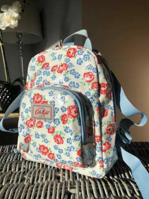 Zaino piccolo CATH KIDSTON KIDS tessuto ad olio floreale in ottime condizioni