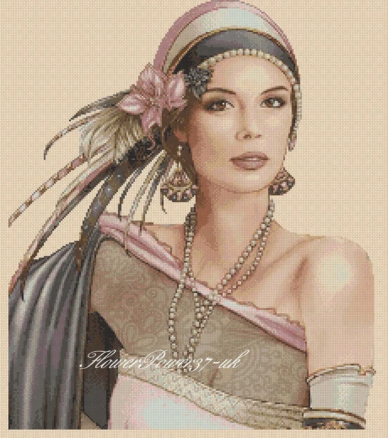 Margot Creations La Horde Large 20 x 45 Vintage Cross Stitch Kit New