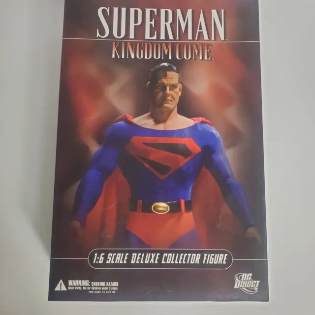 Superman Kingdom Come Deluxe Collector Figure Rare DC Direct 1:6 Scale