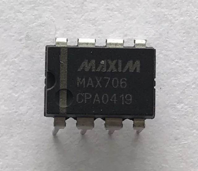 MAX706CPA Integrated Circuit - CASE: Standard MAKE: Maxim