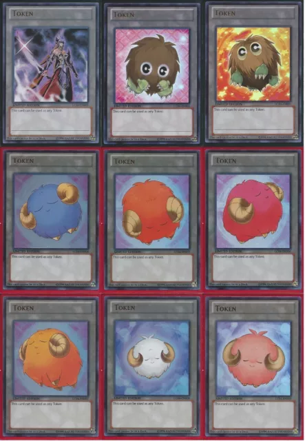 Yu-Gi-Oh! Kuriboh & Emissary of Darkness *9* Token Cards Ultra Rares Set
